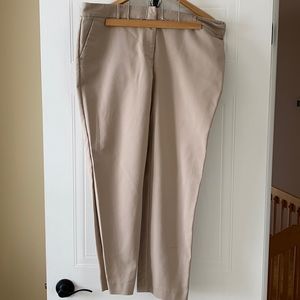 Alfred Sung beige trousers